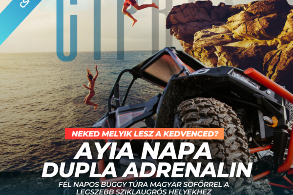 Sziklaugrós szigettúra Ayia Napa + Protaras